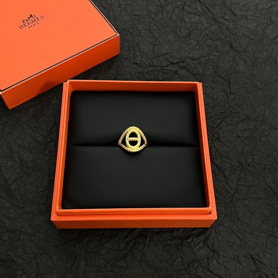 Hermes Chaine d'ancre Danae Ring - DopestKickz