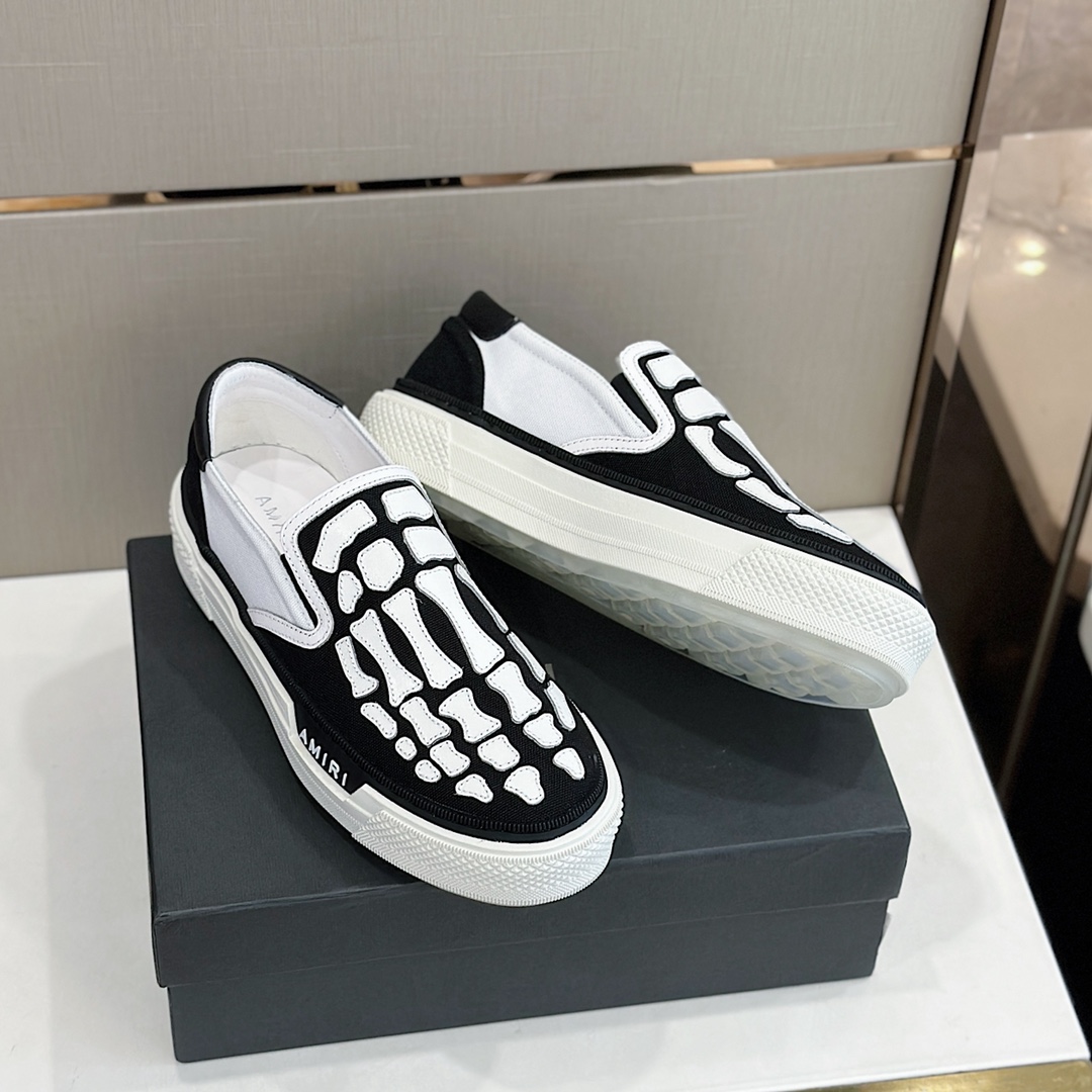Amiri Skel Top Slip-on Sneakers - DopestKickz