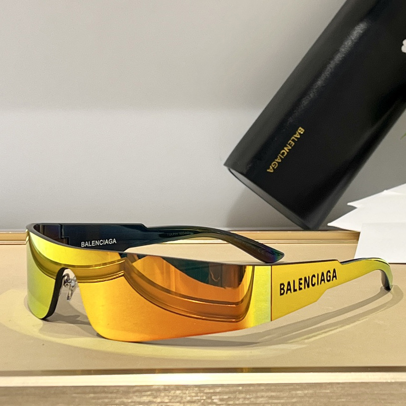 Balenciaga Mono Rec Sunglasses     BB0041S - DopestKickz