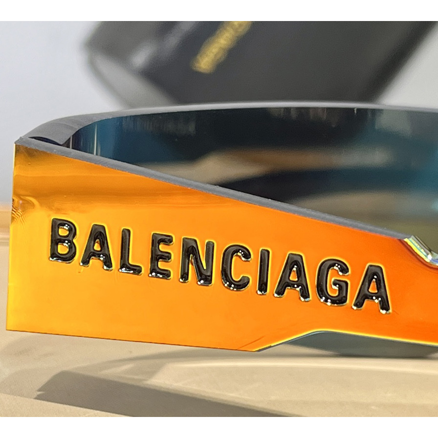 Balenciaga Mono Rec Sunglasses     BB0041S - DopestKickz