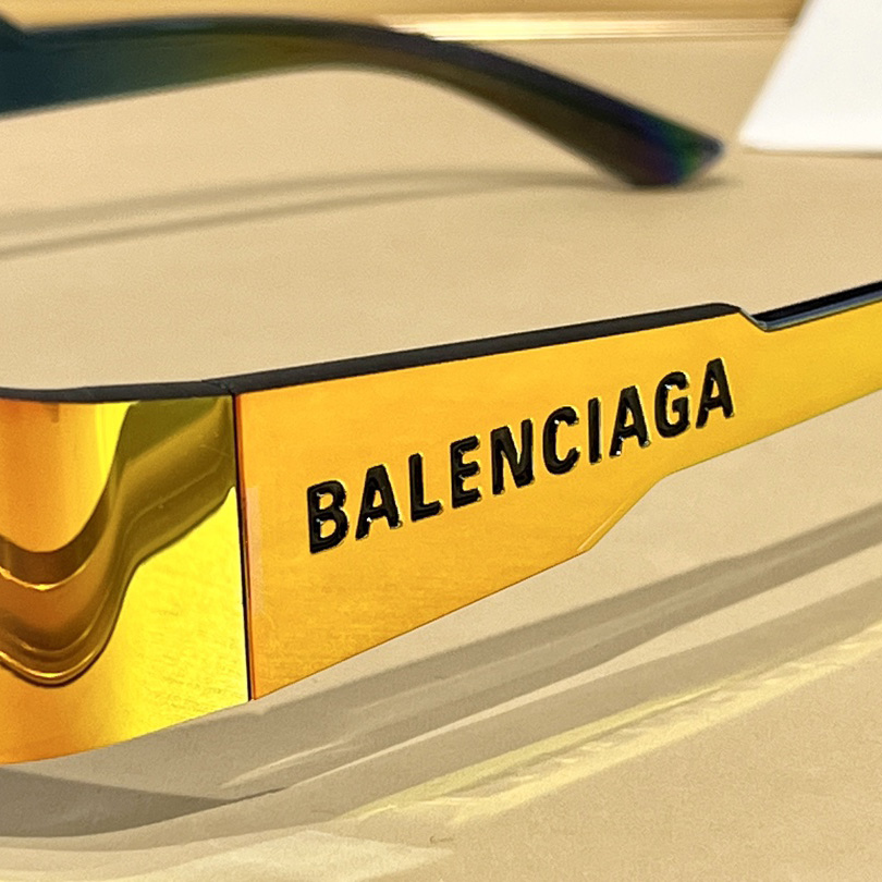 Balenciaga Mono Rec Sunglasses     BB0041S - DopestKickz