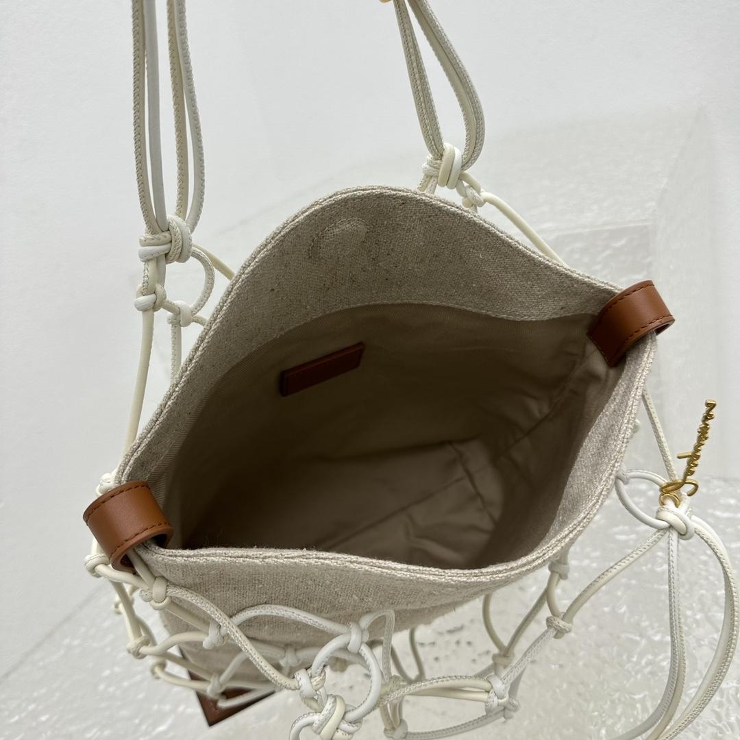 Jacquemus Le Petit Filet Pralu Tote Bag (10x27x21cm) - DopestKickz