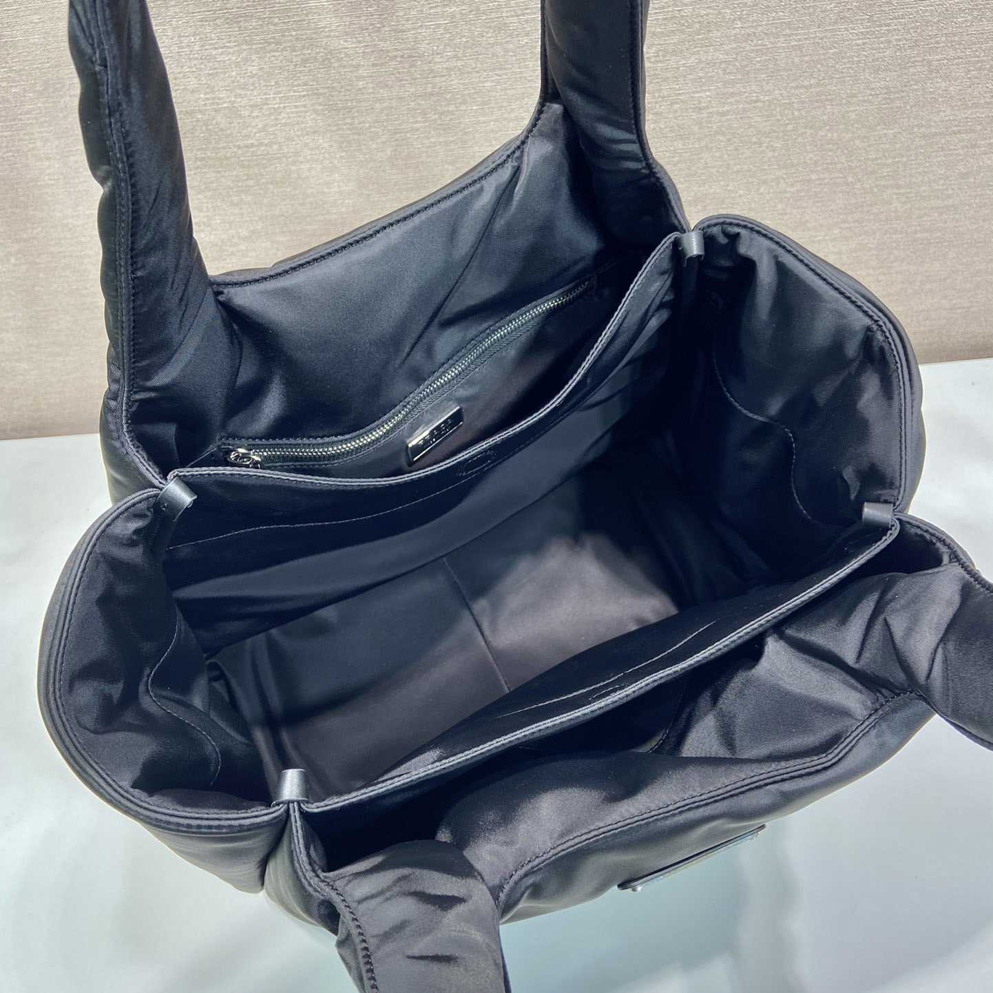 Prada Large Padded Re-Nylon Tote Bag - DopestKickz
