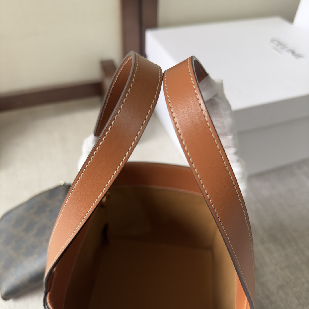 Celine Cube Bag Cuir Triomphe in Triomphe Canvas and Calfskin (15-15-15cm) - DopestKickz