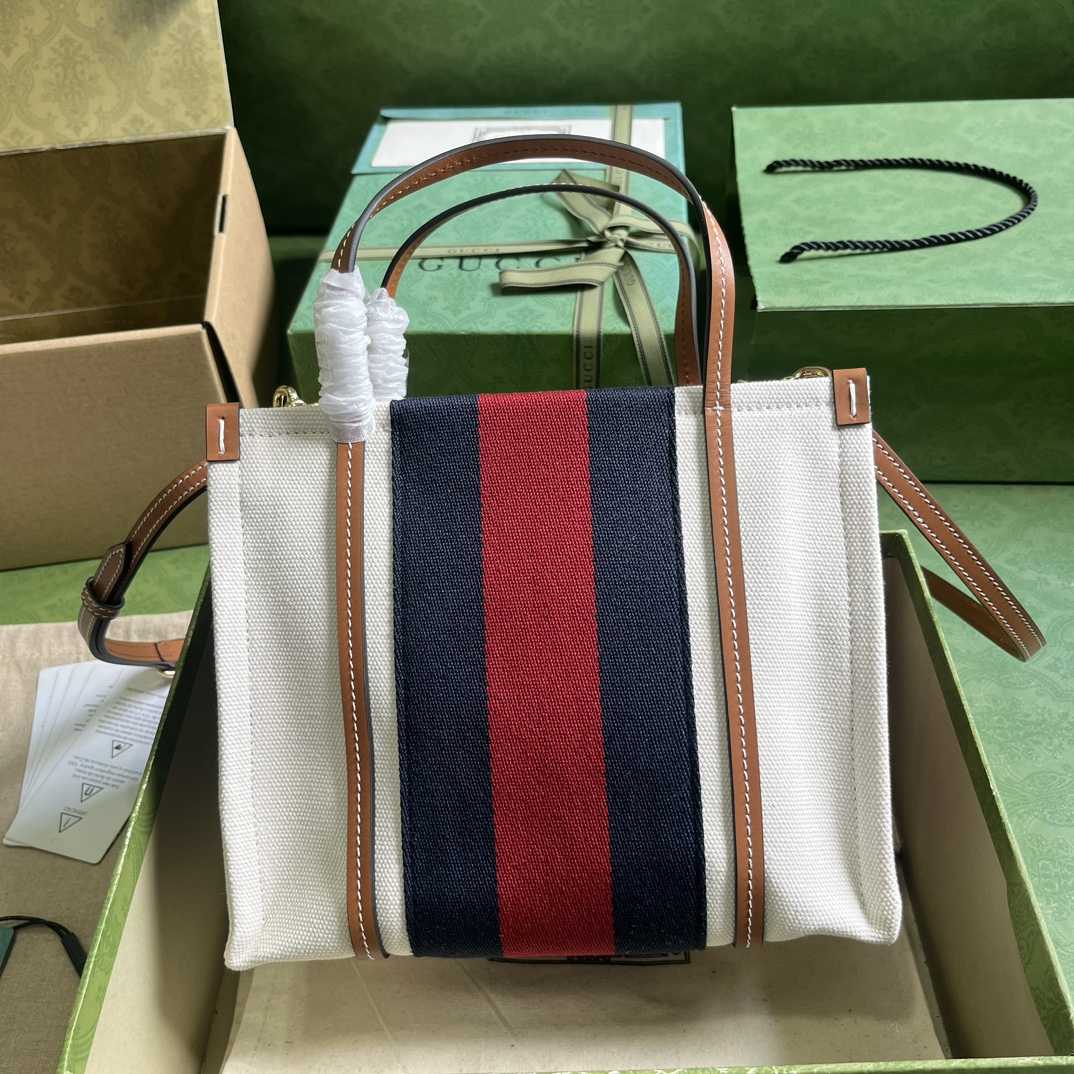 Gucci Mini Interlocking G Tote Bag (22.5x 18.5x 11cm) - DopestKickz