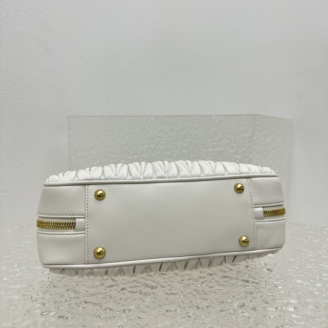 Miu Miu Arcadie Matelassé Nappa Leather Bag - DopestKickz