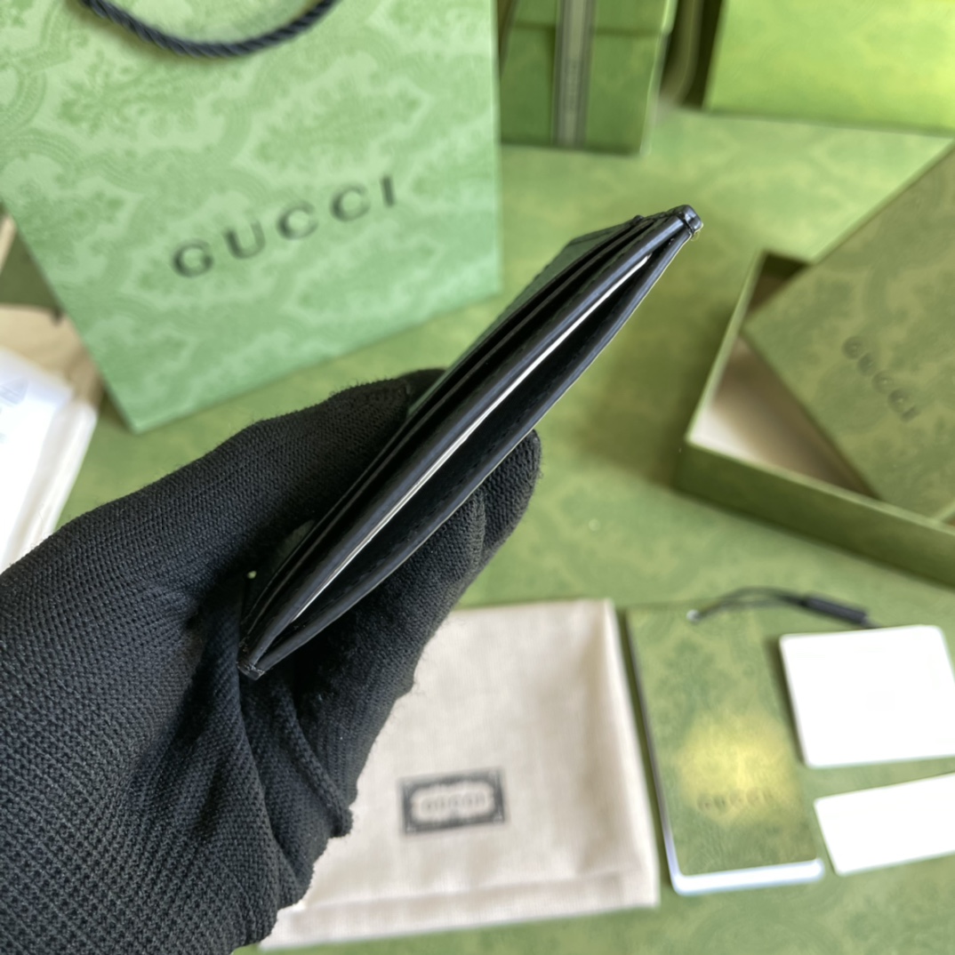 Gucci GG Marmont Leather Money Clip  (10-7CM) - DopestKickz
