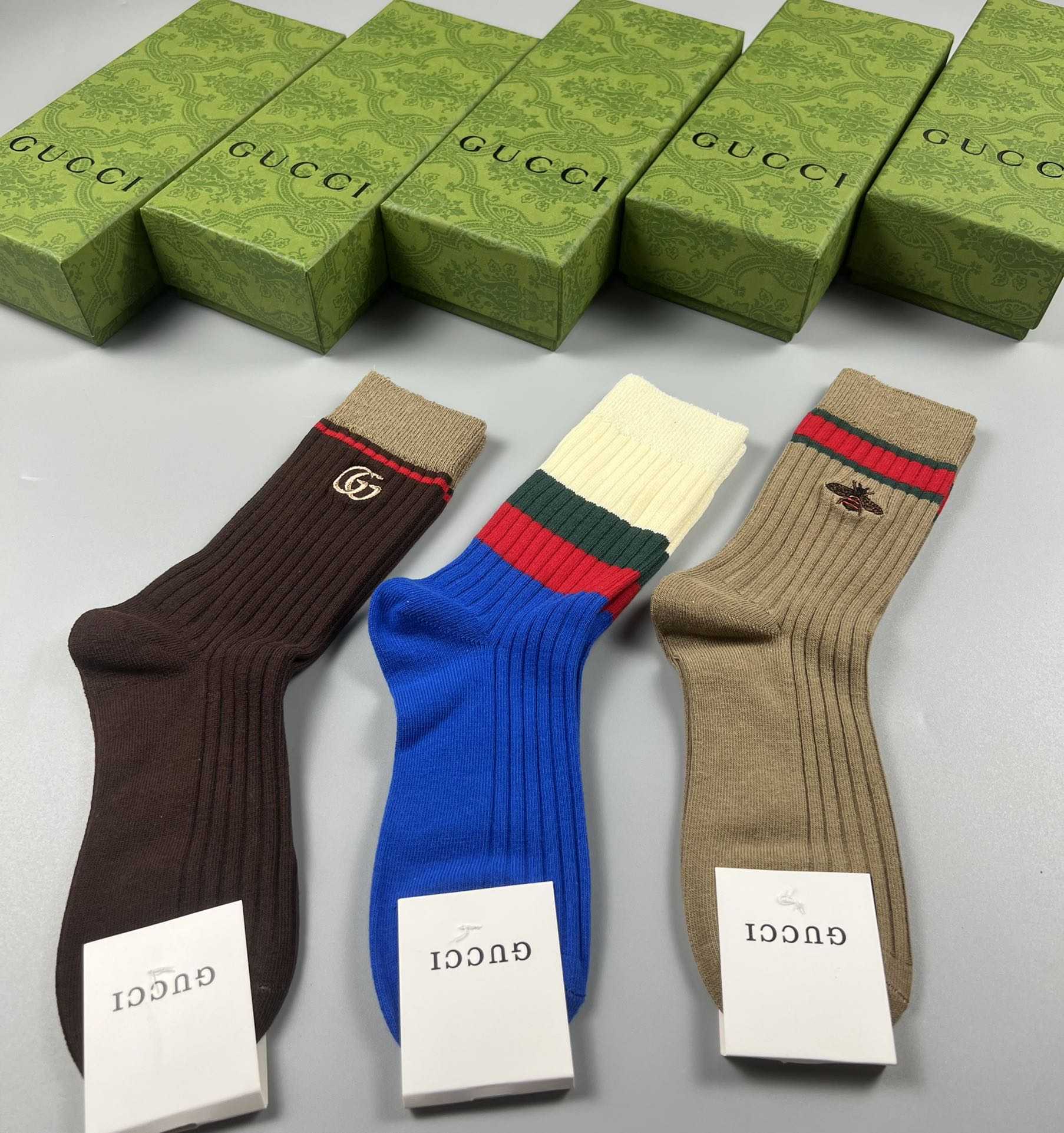 Gucci GG Socks/Box - DopestKickz