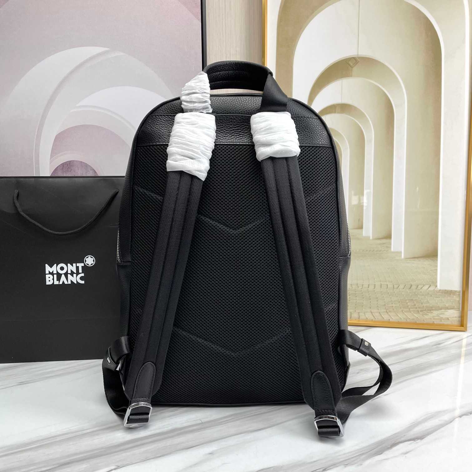 Montblanc Leather Backpack  (30x40x14cm) - DopestKickz
