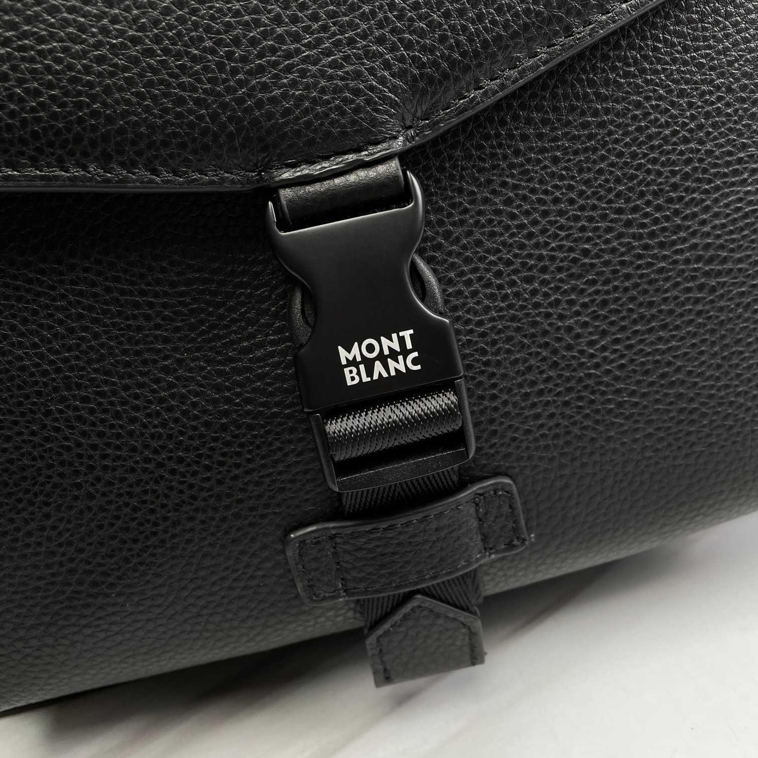 Montblanc Leather Backpack  (30x40x14cm) - DopestKickz