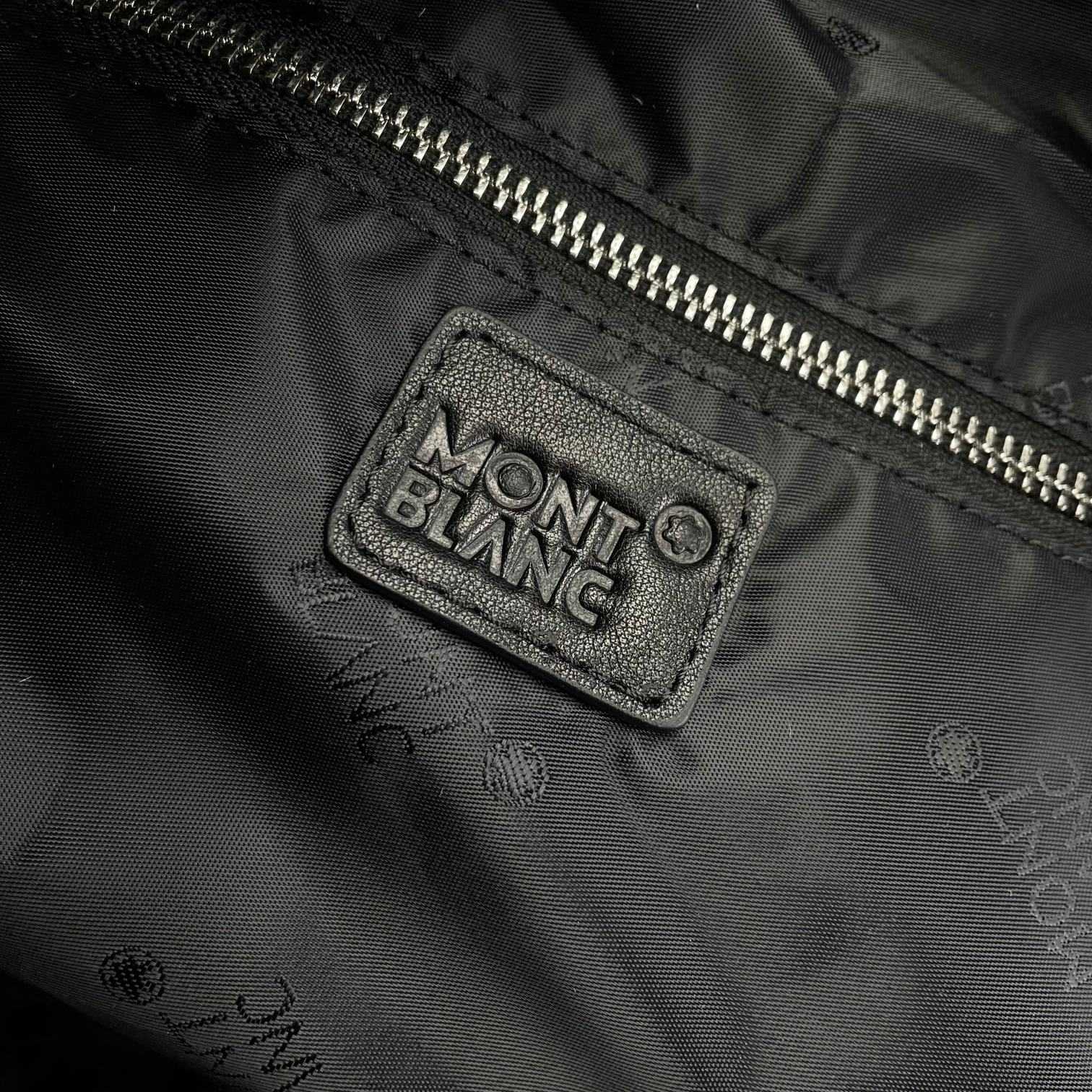 Montblanc Leather Backpack  (30x40x14cm) - DopestKickz