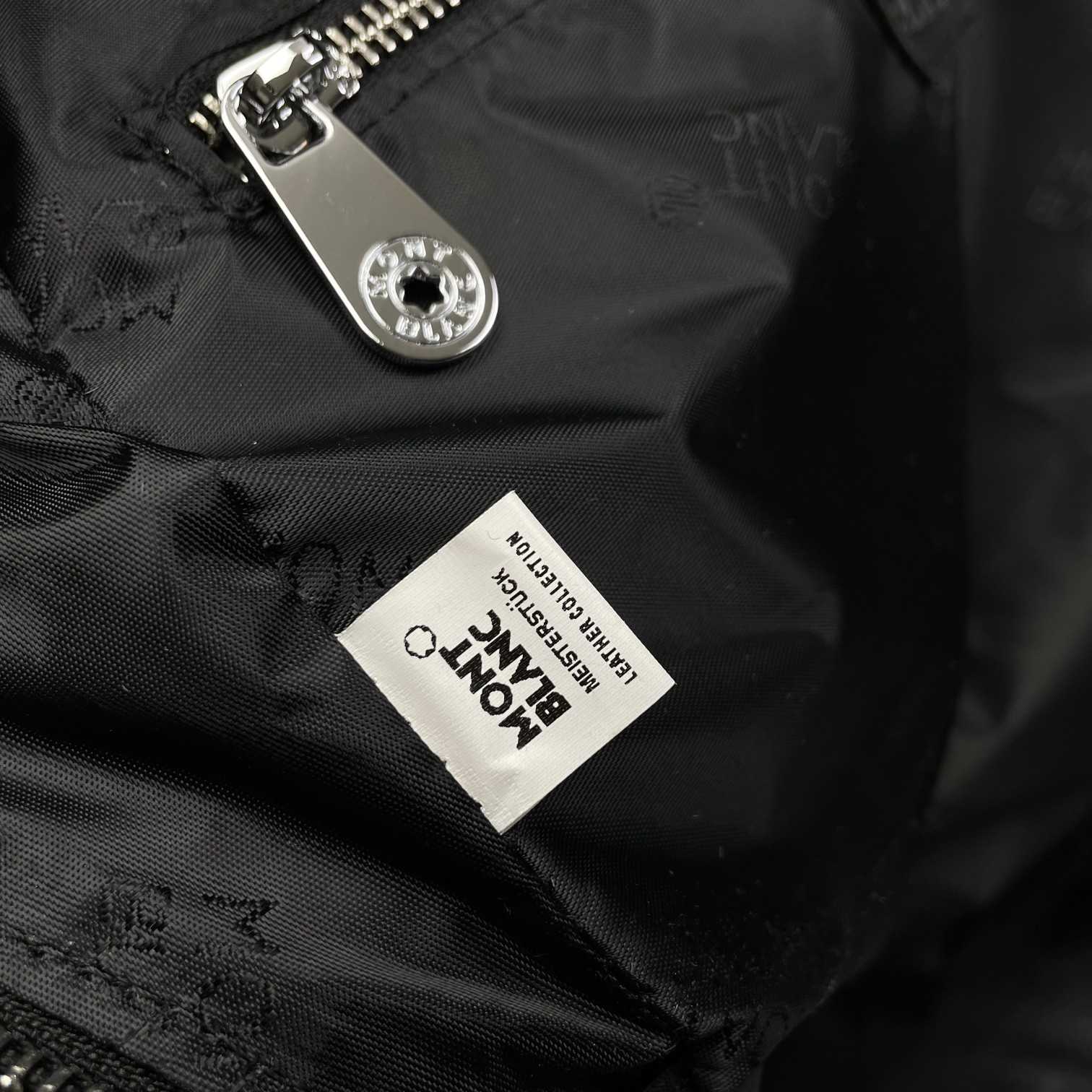 Montblanc Leather Backpack  (30x40x14cm) - DopestKickz