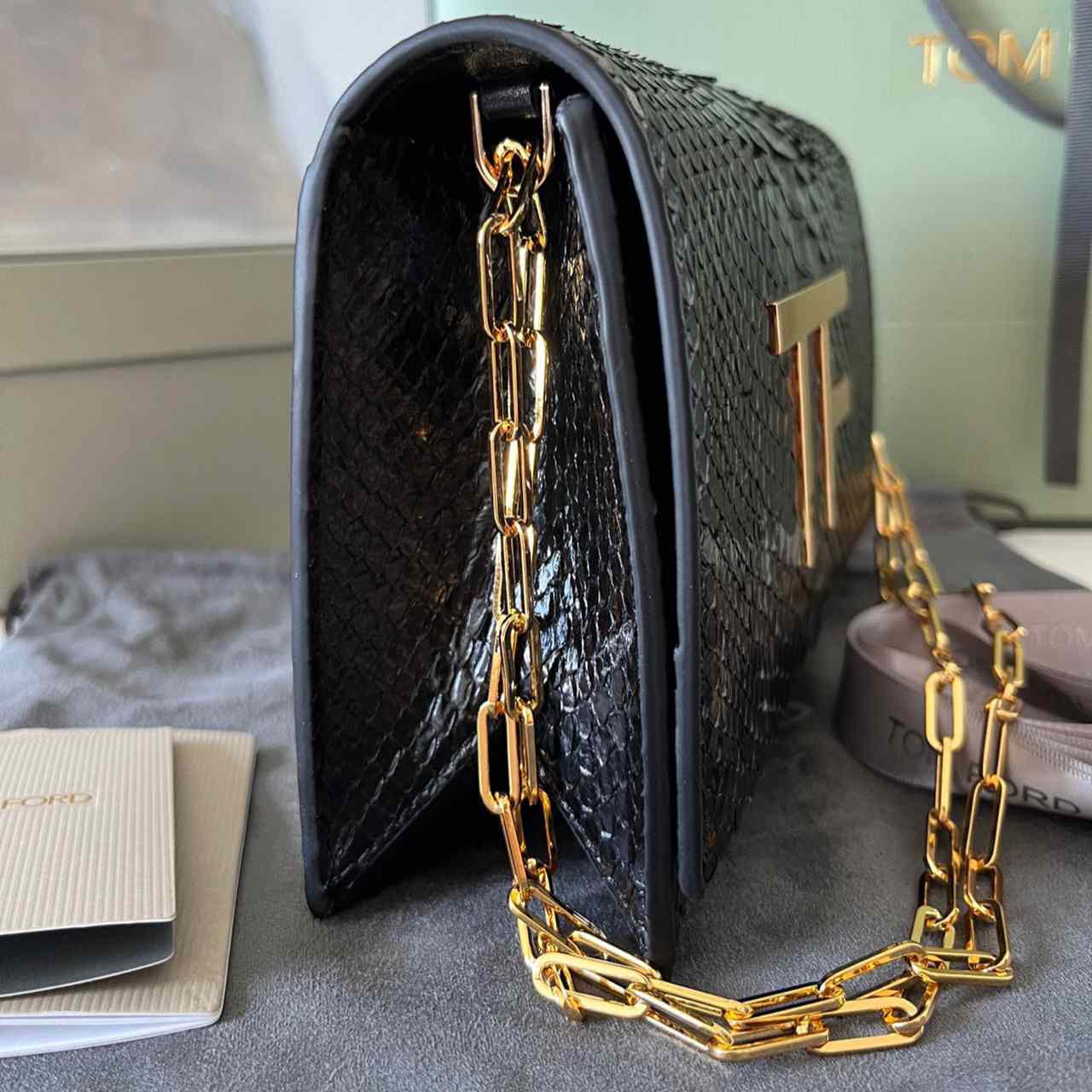 Tom Ford Leather TF Bag (21-13-6cm) - DopestKickz
