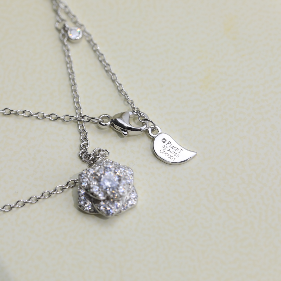 Piaget Rose Necklace - DopestKickz