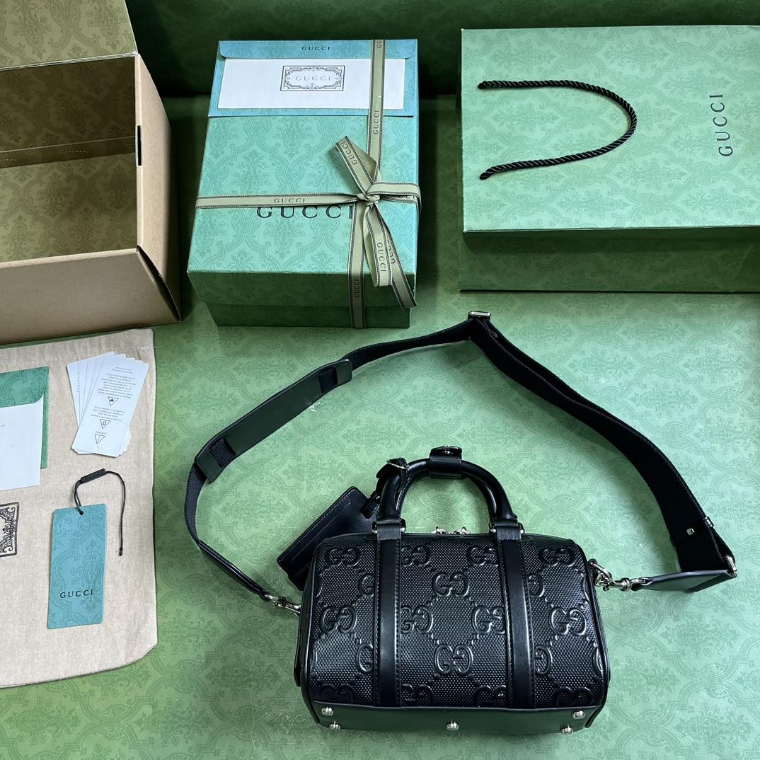 Gucci Jumbo GG Mini Duffle Bag (22-15-12.5cm) - DopestKickz