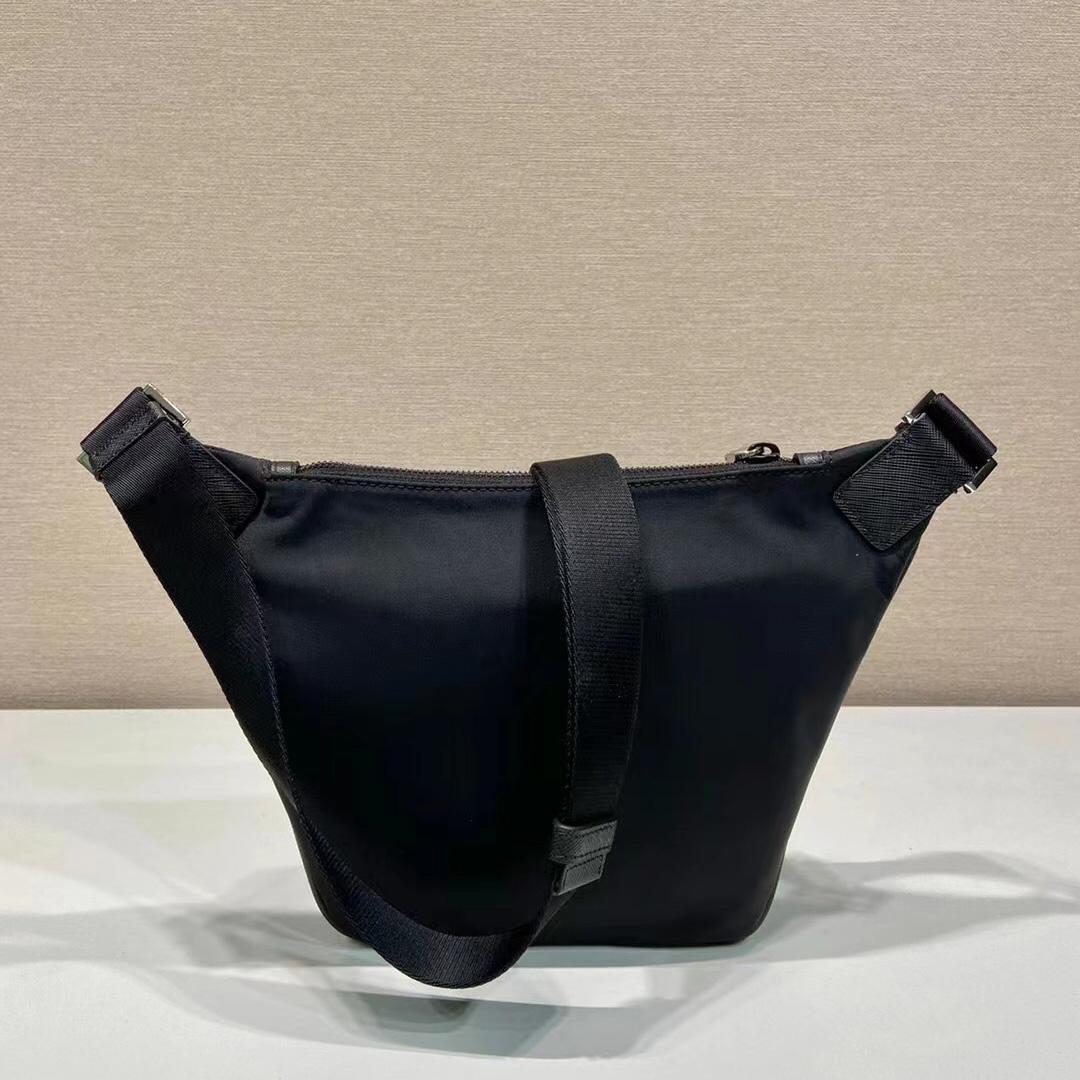 Prada Re-Nylon and Saffiano Leather Shoulder Bag - DopestKickz