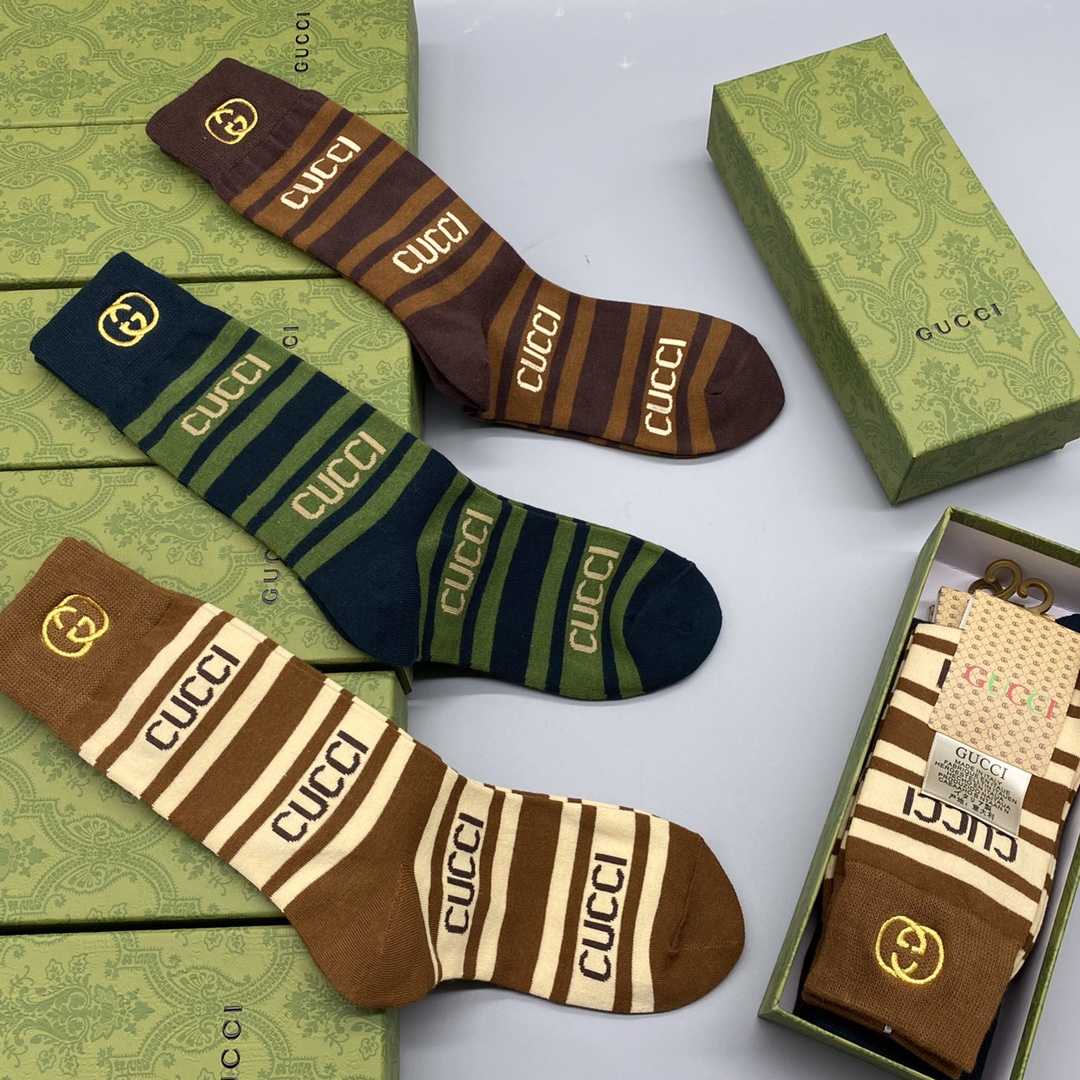 Gucci GG Socks/Box - DopestKickz