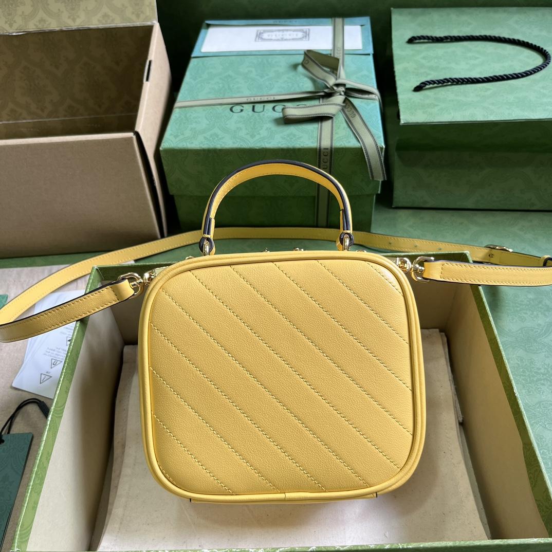Gucci Blondie Top Handle Bag (17-15-9cm) - DopestKickz