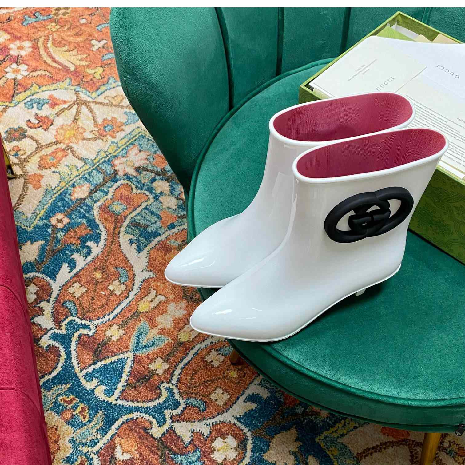 Gucci Women's Interlocking G Ankle Boot - DopestKickz