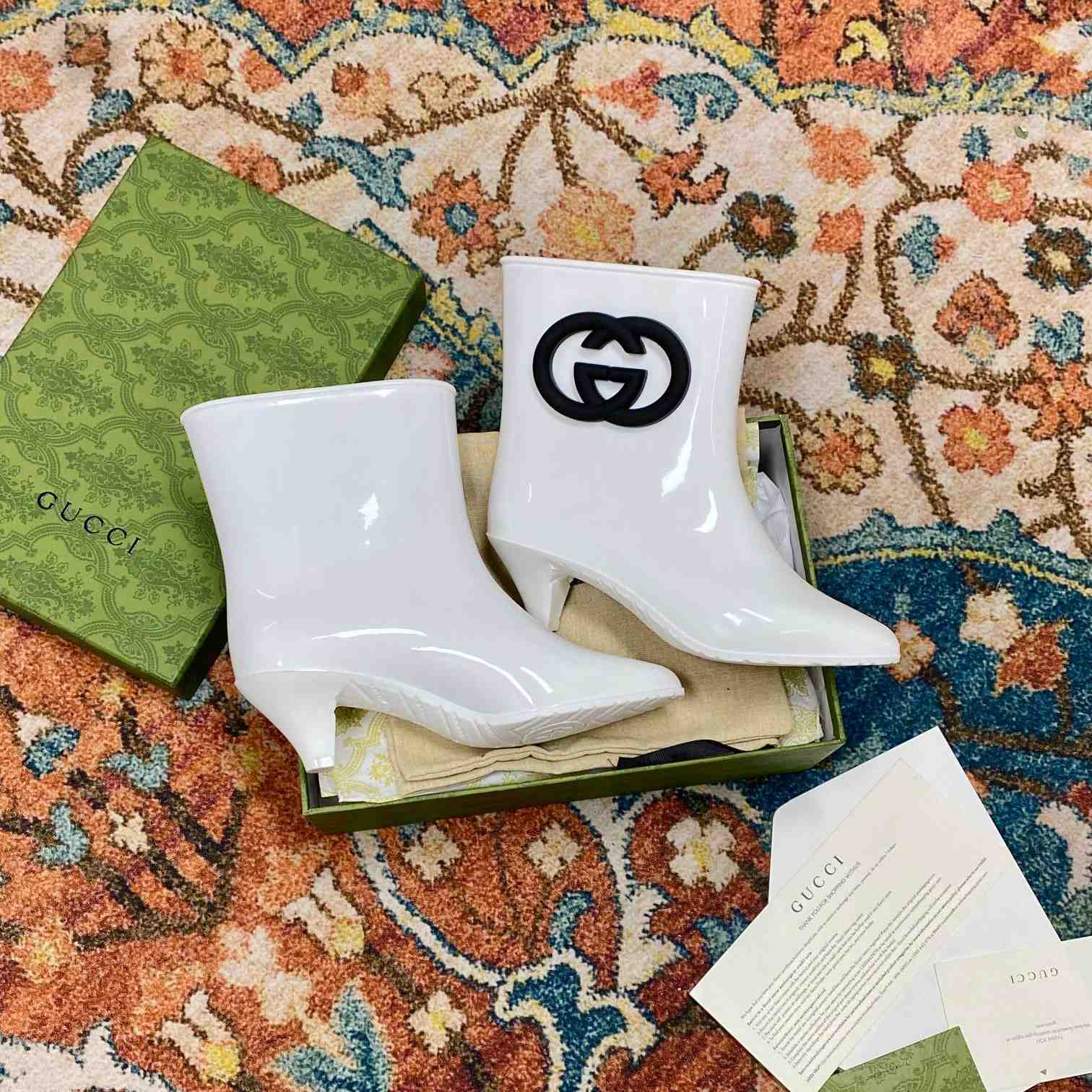 Gucci Women's Interlocking G Ankle Boot - DopestKickz