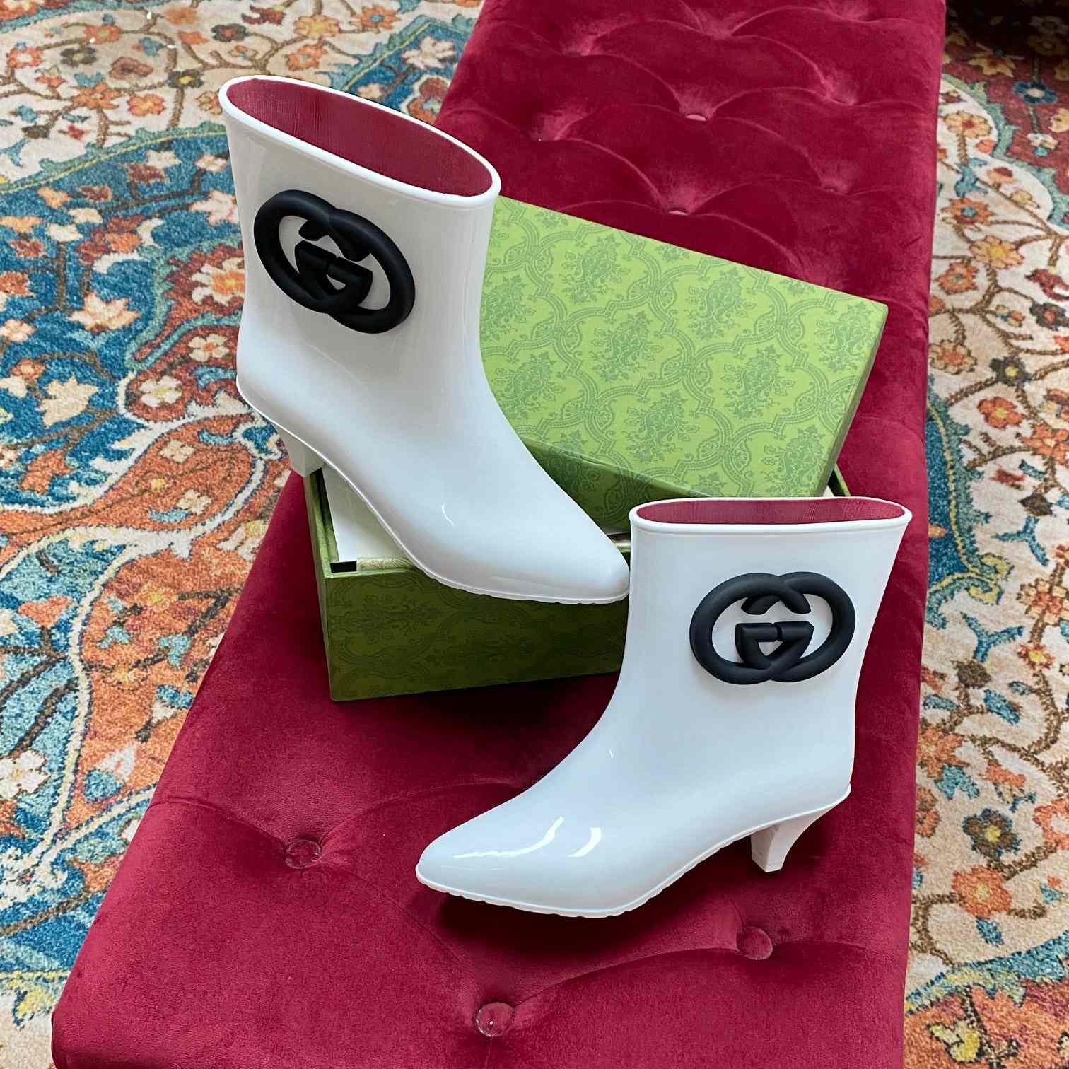 Gucci Women's Interlocking G Ankle Boot - DopestKickz