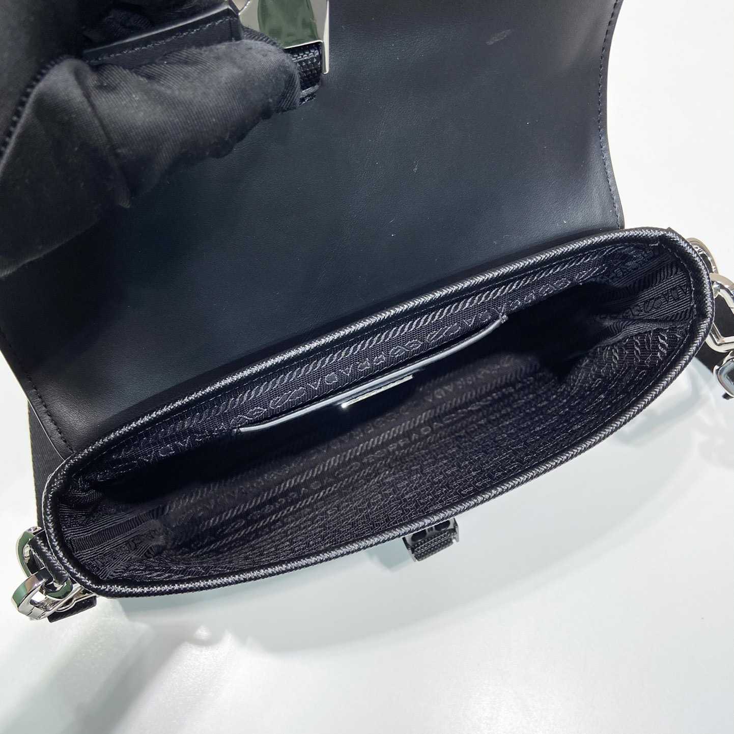 Prada Re-Nylon And Saffiano Shoulder Bag - DopestKickz