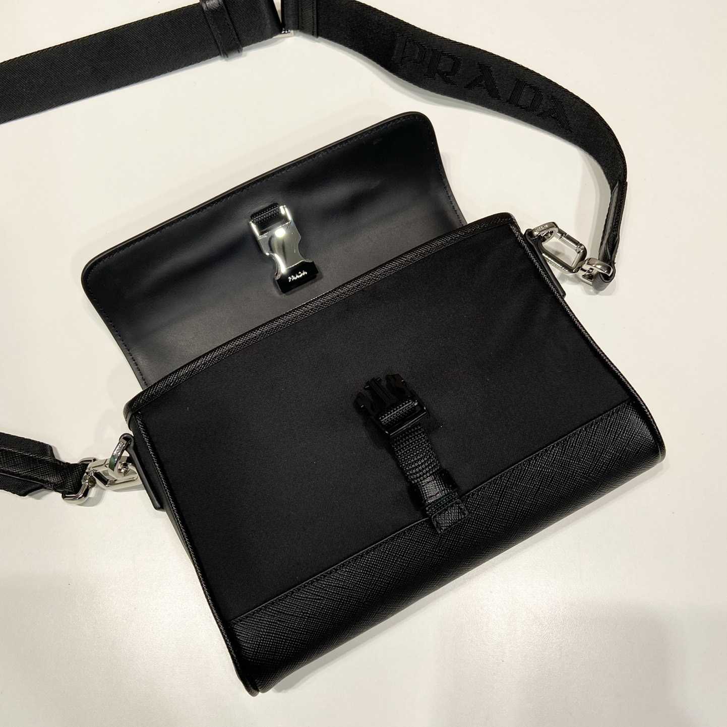 Prada Re-Nylon And Saffiano Shoulder Bag - DopestKickz