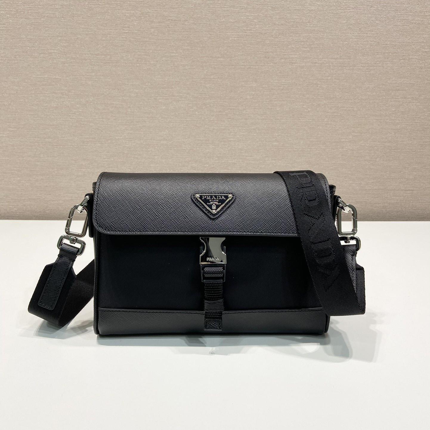 Prada Re-Nylon And Saffiano Shoulder Bag - DopestKickz