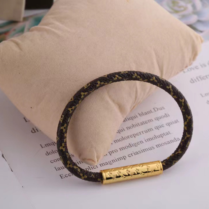 Louis Vuitto Monogram Bracelet     - DopestKickz