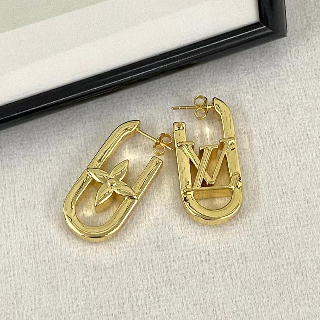 Louis Vuitton Hoop Earrings - DopestKickz