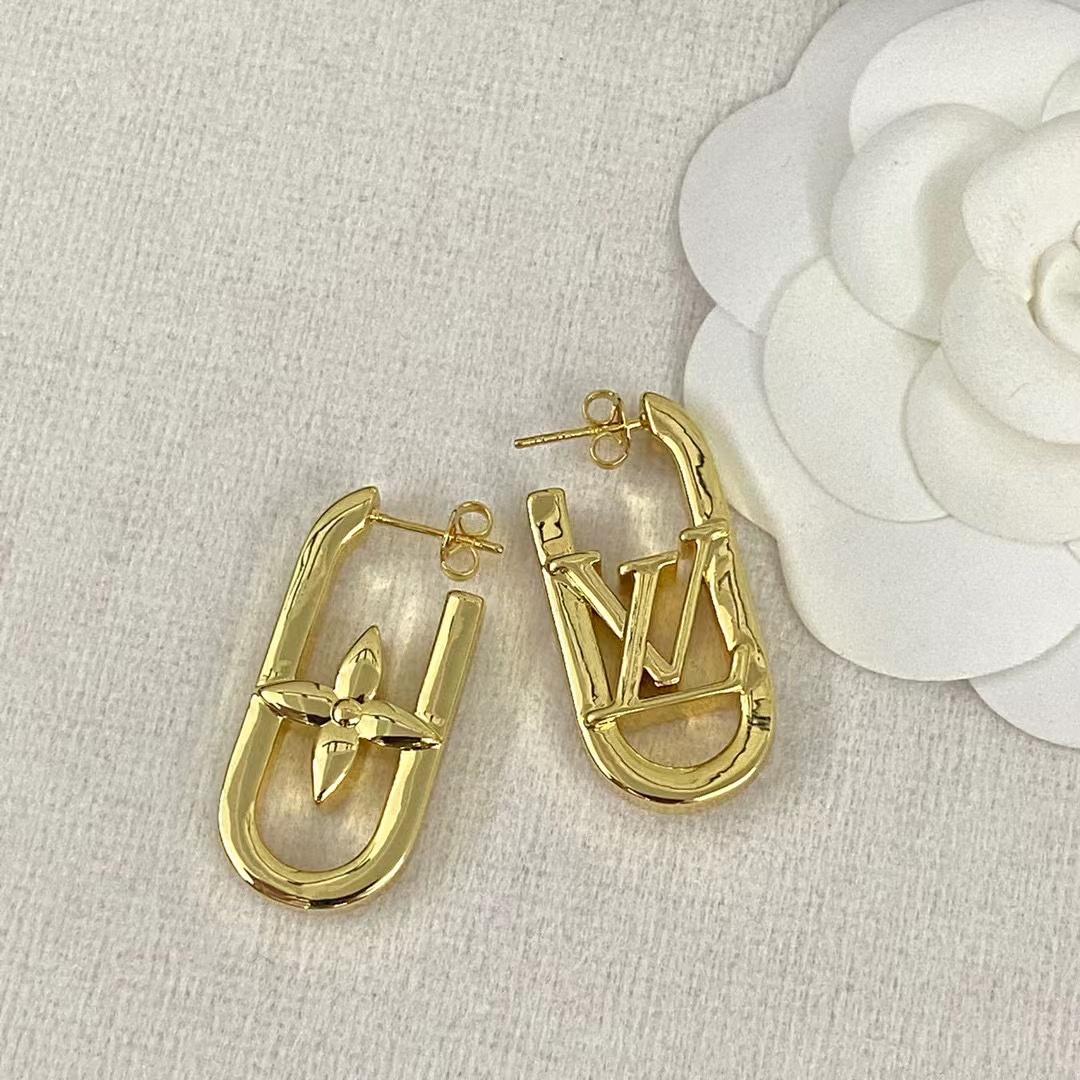 Louis Vuitton Hoop Earrings - DopestKickz