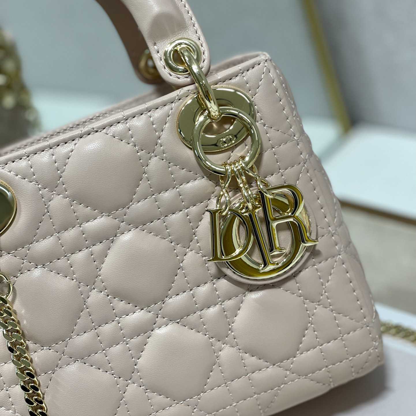 Dior Lady Dior Bag  (17 x 7.5x 14cm) - DopestKickz