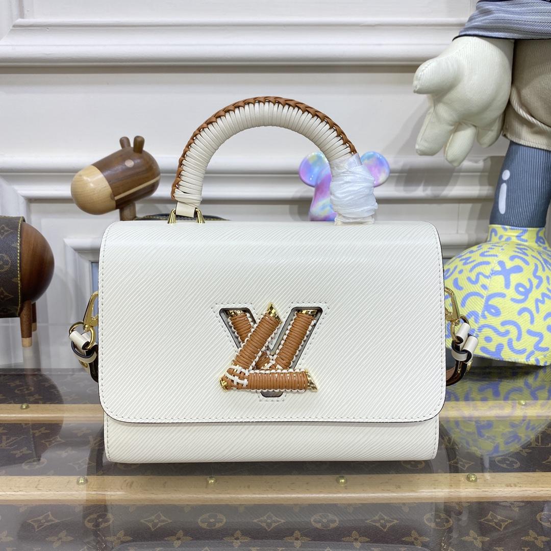 Louis Vuitton Twist MM Gold Honey Epi (23*17*9.5cm)      M22236 - DopestKickz