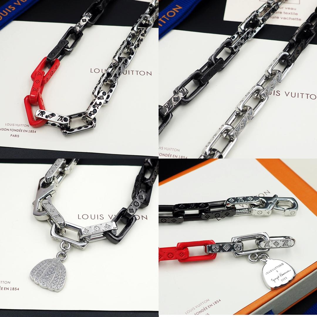 Louis Vuitton LV x YK Monogram Chain Necklace   M01087 - DopestKickz