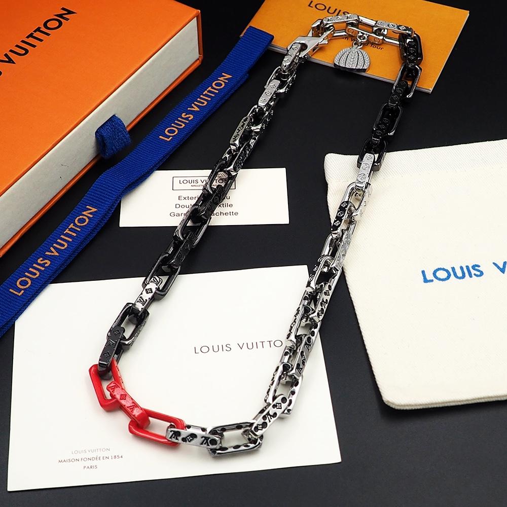 Louis Vuitton LV x YK Monogram Chain Necklace   M01087 - DopestKickz