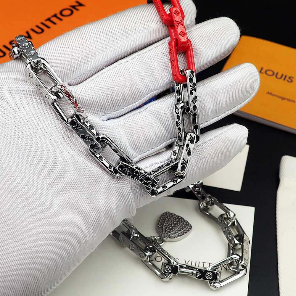 Louis Vuitton LV x YK Monogram Chain Necklace   M01087 - DopestKickz