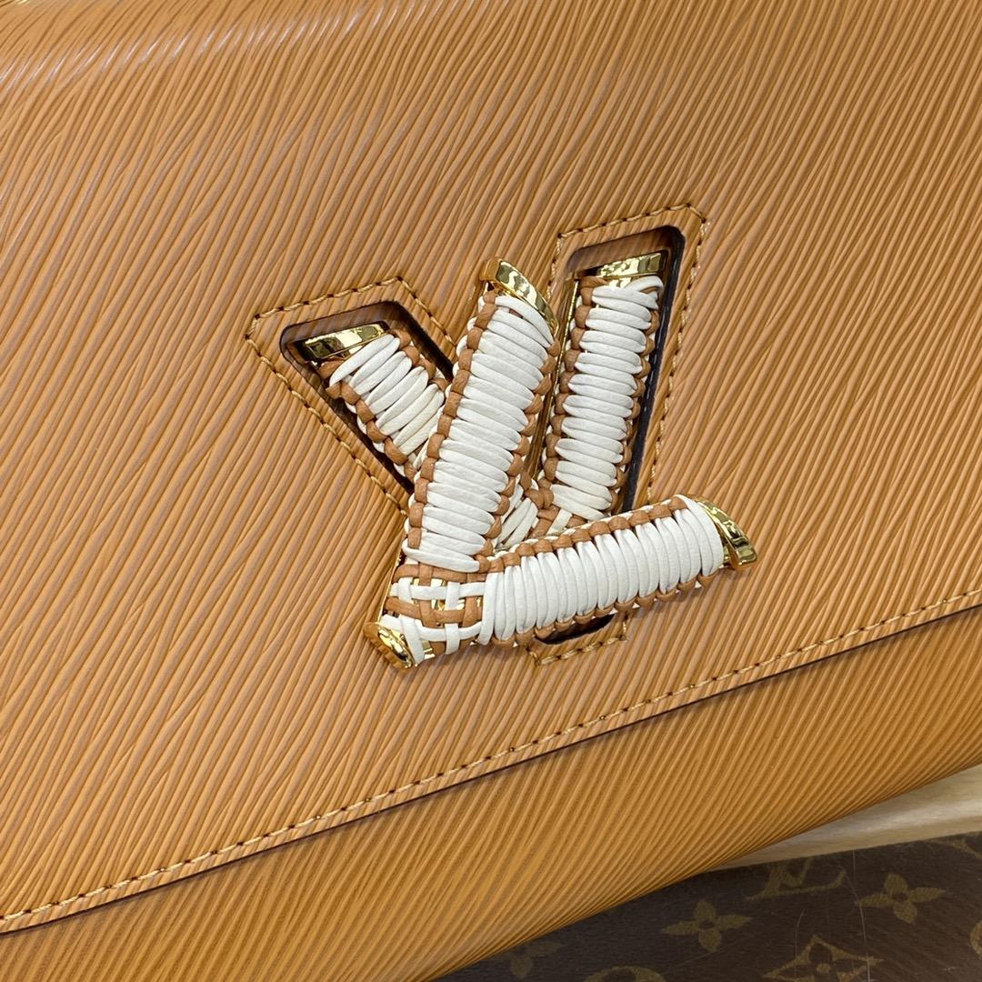 Louis Vuitton Twist MM Gold Honey Epi (23*17*9.5cm)      M22229 - DopestKickz