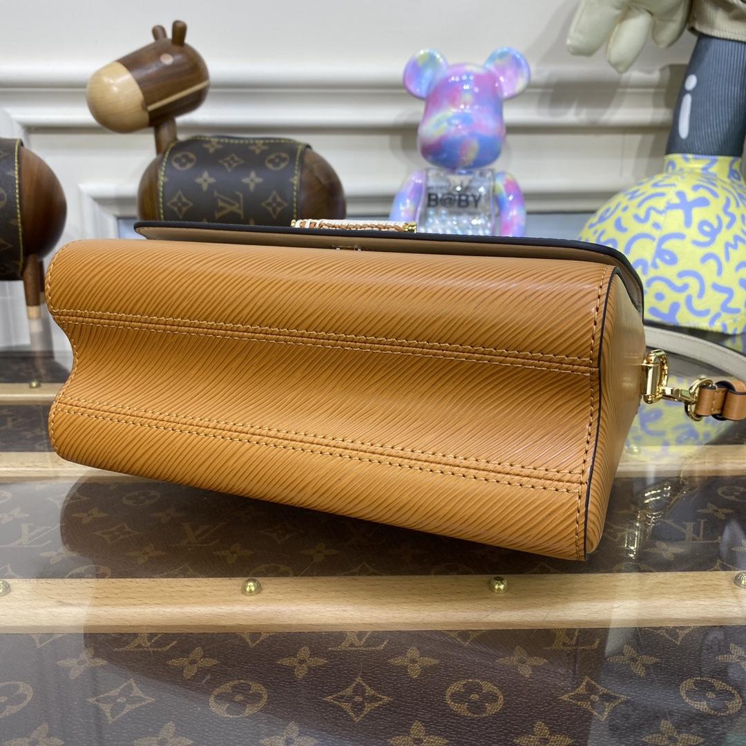 Louis Vuitton Twist MM Gold Honey Epi (23*17*9.5cm)      M22229 - DopestKickz