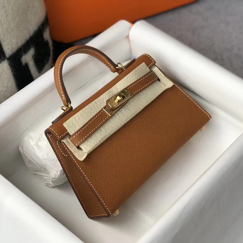 Hermes Kelly Handbag  (19-13-6.5cm) - DopestKickz