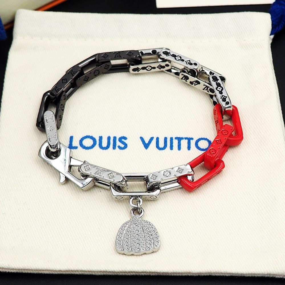 Louis Vuitton LV x YK Monogram Chain Bracelet    M0976 - DopestKickz