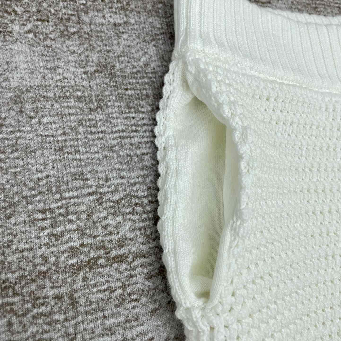 Casablanca Cotton Crochet Shorts - DopestKickz