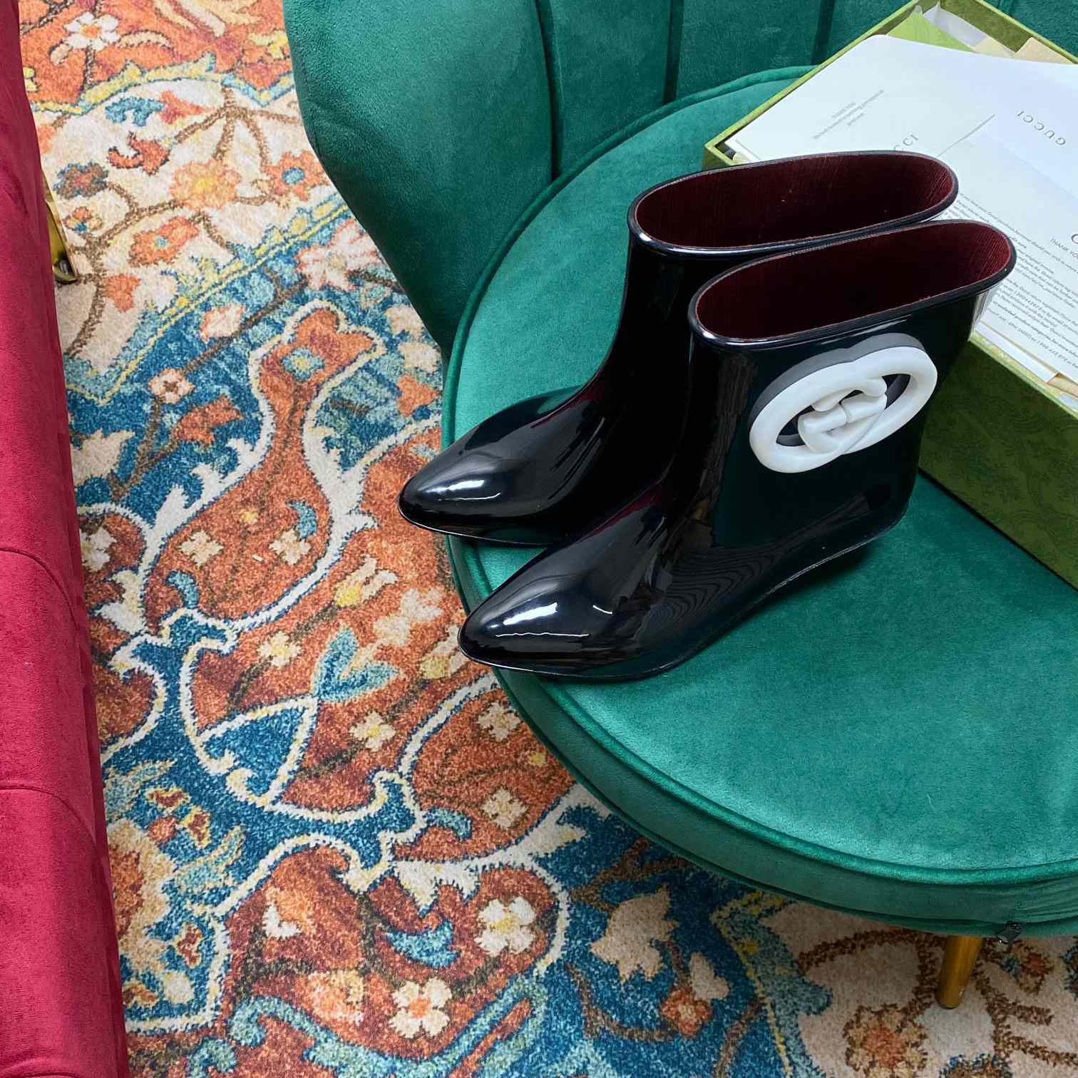 Gucci Women's Interlocking G Ankle Boot - DopestKickz