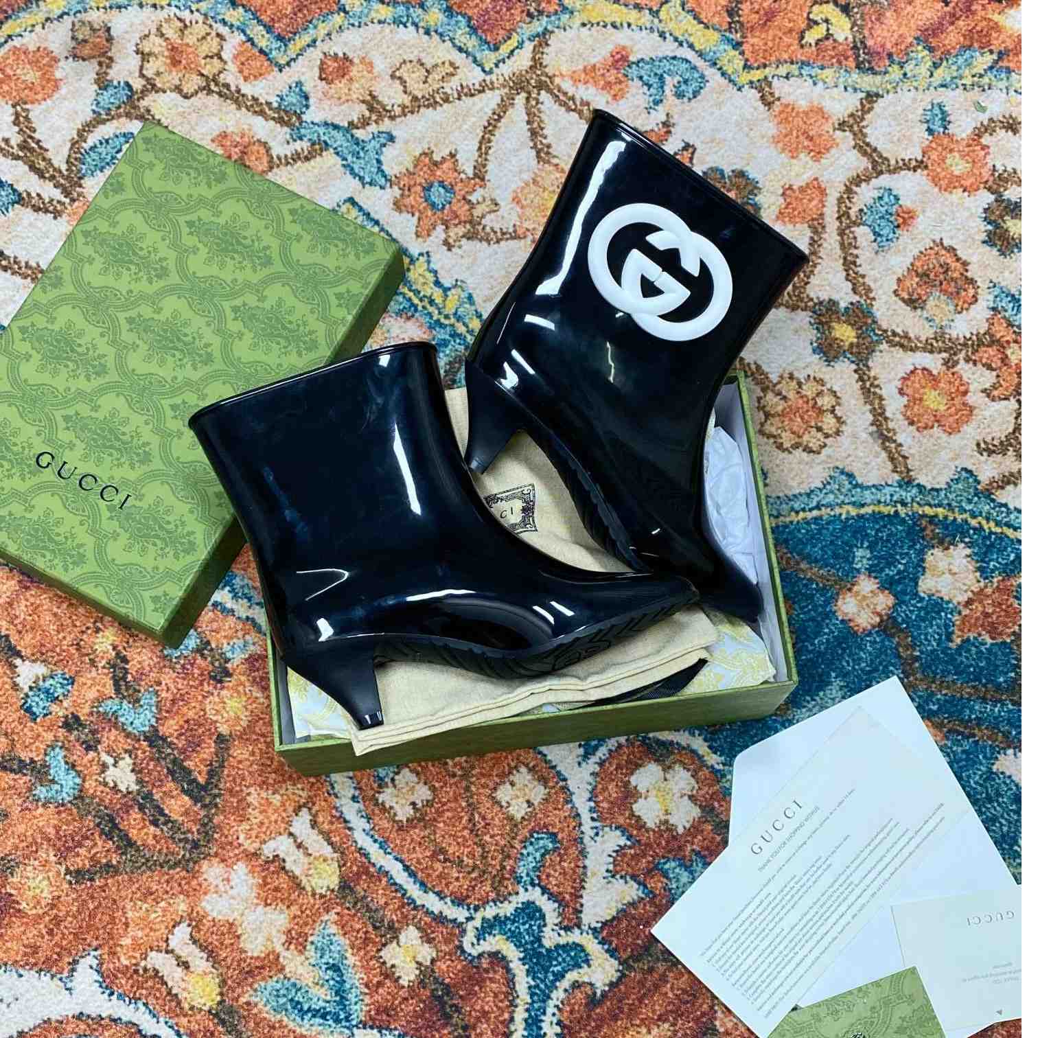 Gucci Women's Interlocking G Ankle Boot - DopestKickz