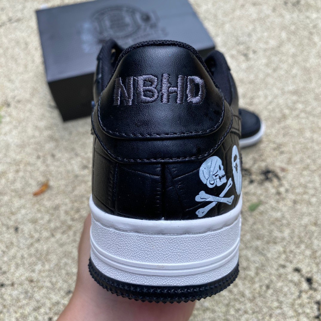 Neighborhood x A Bathing Ape Sta Sneaker    1J23-191-901 - DopestKickz