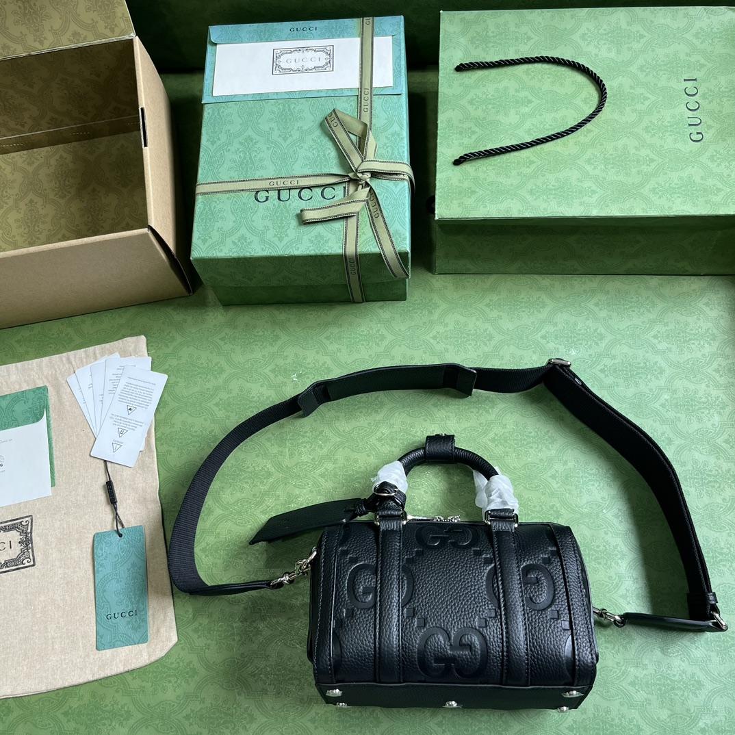 Gucci Jumbo GG Mini Duffle Bag (22-15-12.5cm) - DopestKickz