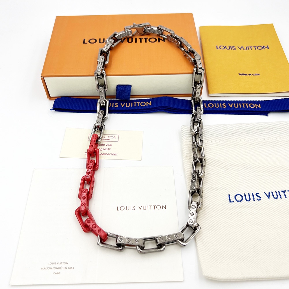 Louis Vuitton Monogram Chain Necklace  - DopestKickz