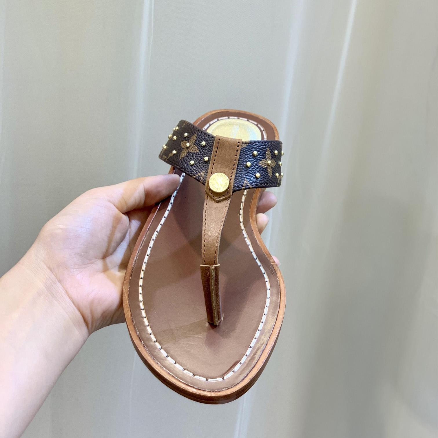 Louis Vuitton Sunny Flat Thong   1AB37T - DopestKickz