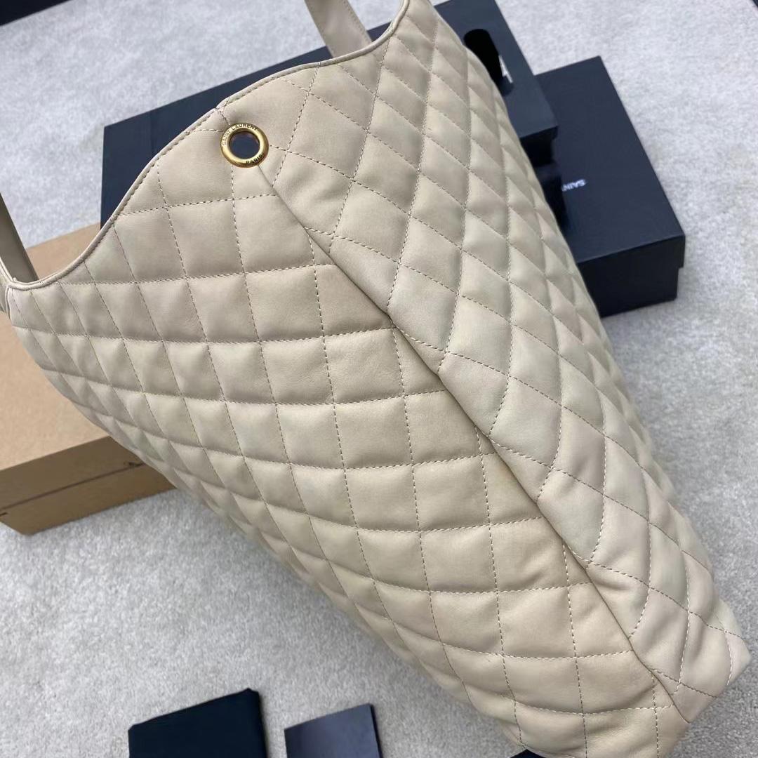 Saint Laurent Icare Extra large Embellished Quilted Leather Tote (58-34-8cm) - DopestKickz