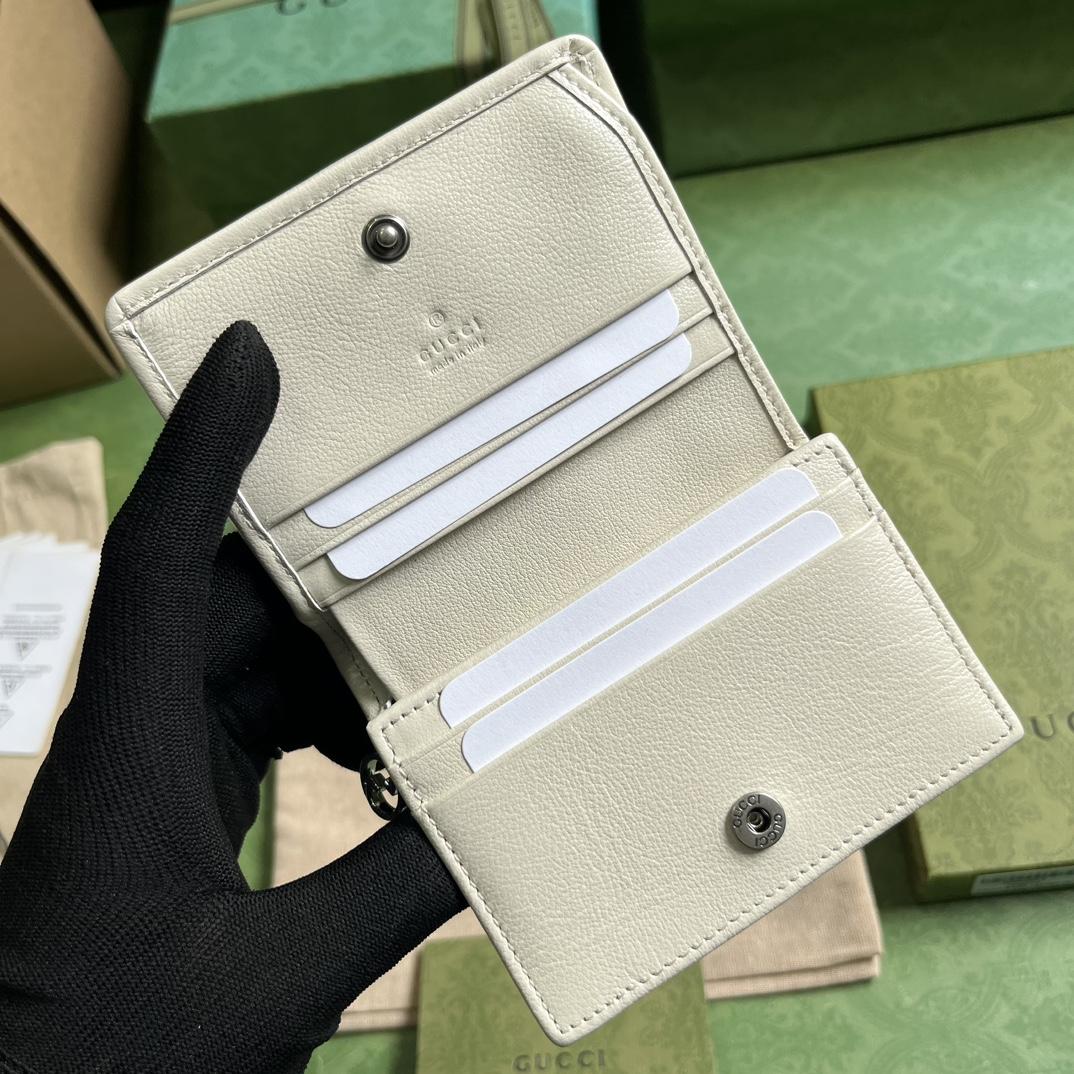 Gucci Blondie Card Case Wallet (8.5x 11x 3cm) - DopestKickz
