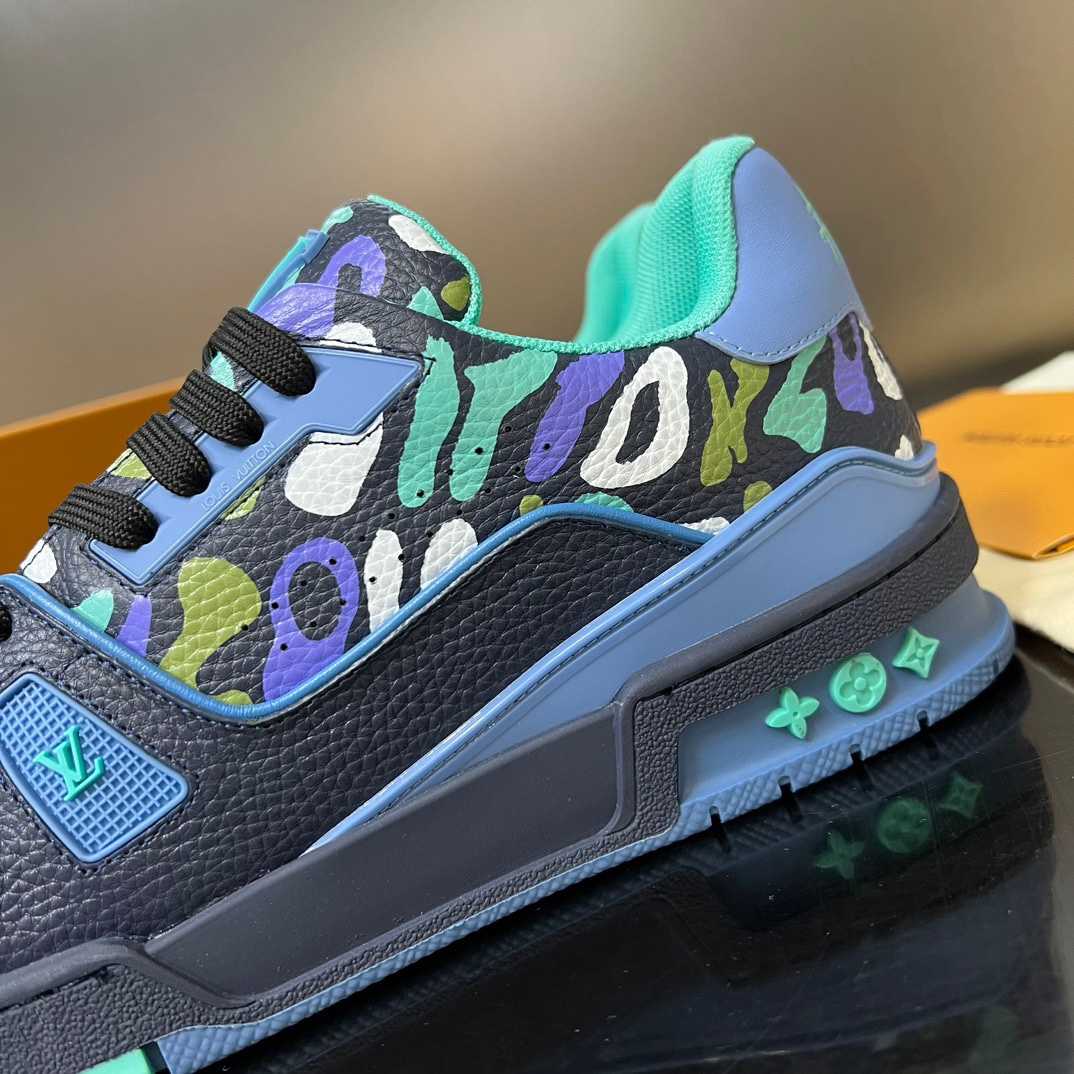Louis Vuitton LV Trainer Sneaker   1AARXS - DopestKickz